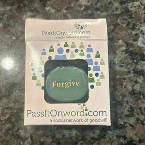 New!!Inspirational tracking stone. Great gift!